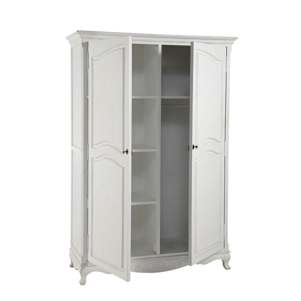 Armoire Joséphine 2 portes blanche