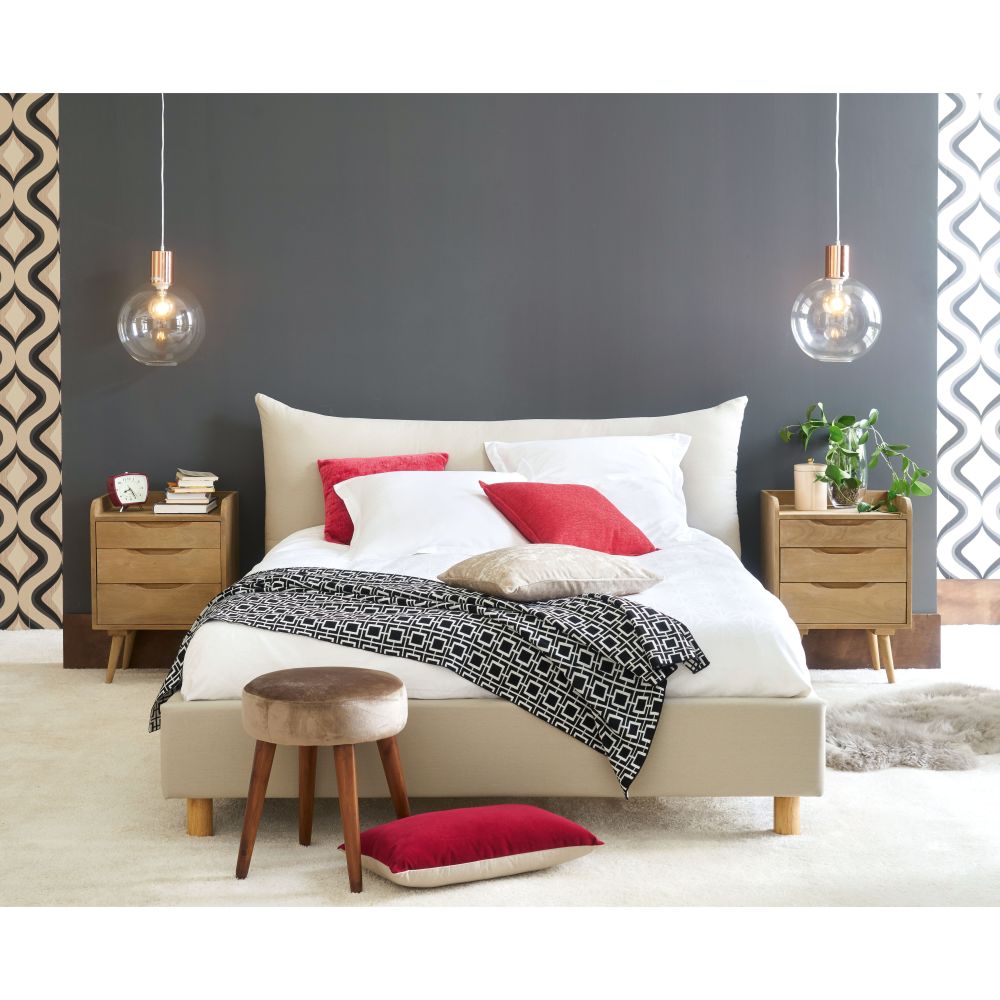 Lit Fergus beige 160x200