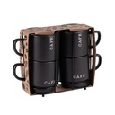 Tour 4 mugs café 39cl