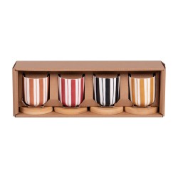 Coffret 4 tasses 10cl Singita
