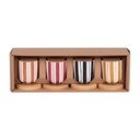 Coffret 4 tasses 10cl Singita