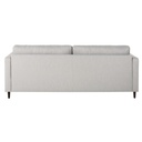 Canapé convertible Olivia 3/4 places gris chiné
