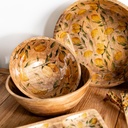 Saladier Sorrento en bois D30