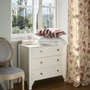 Commode Jeannie 3 tiroirs écrue L90