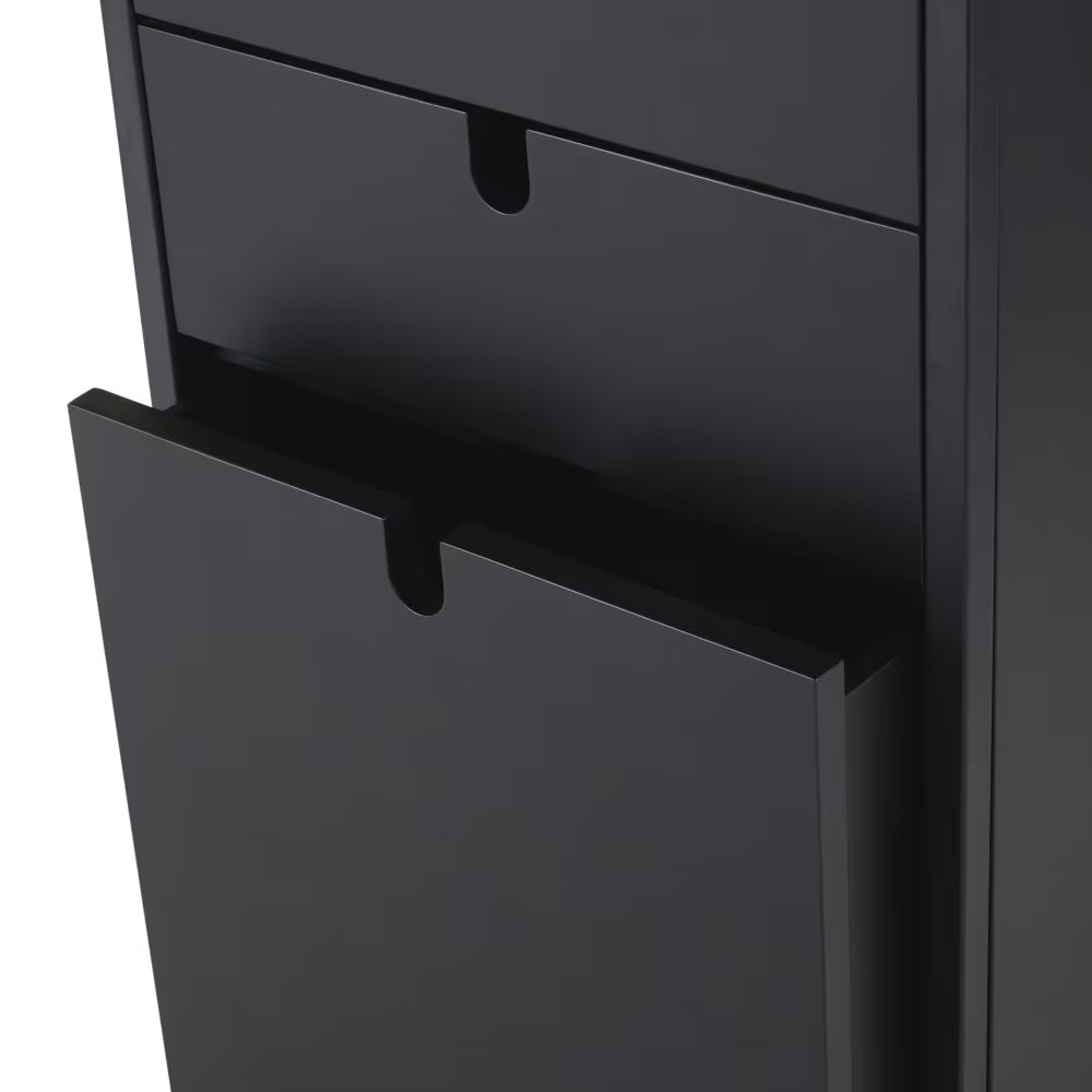 Caisson de bureau modulable Essentials Business professionnel noir