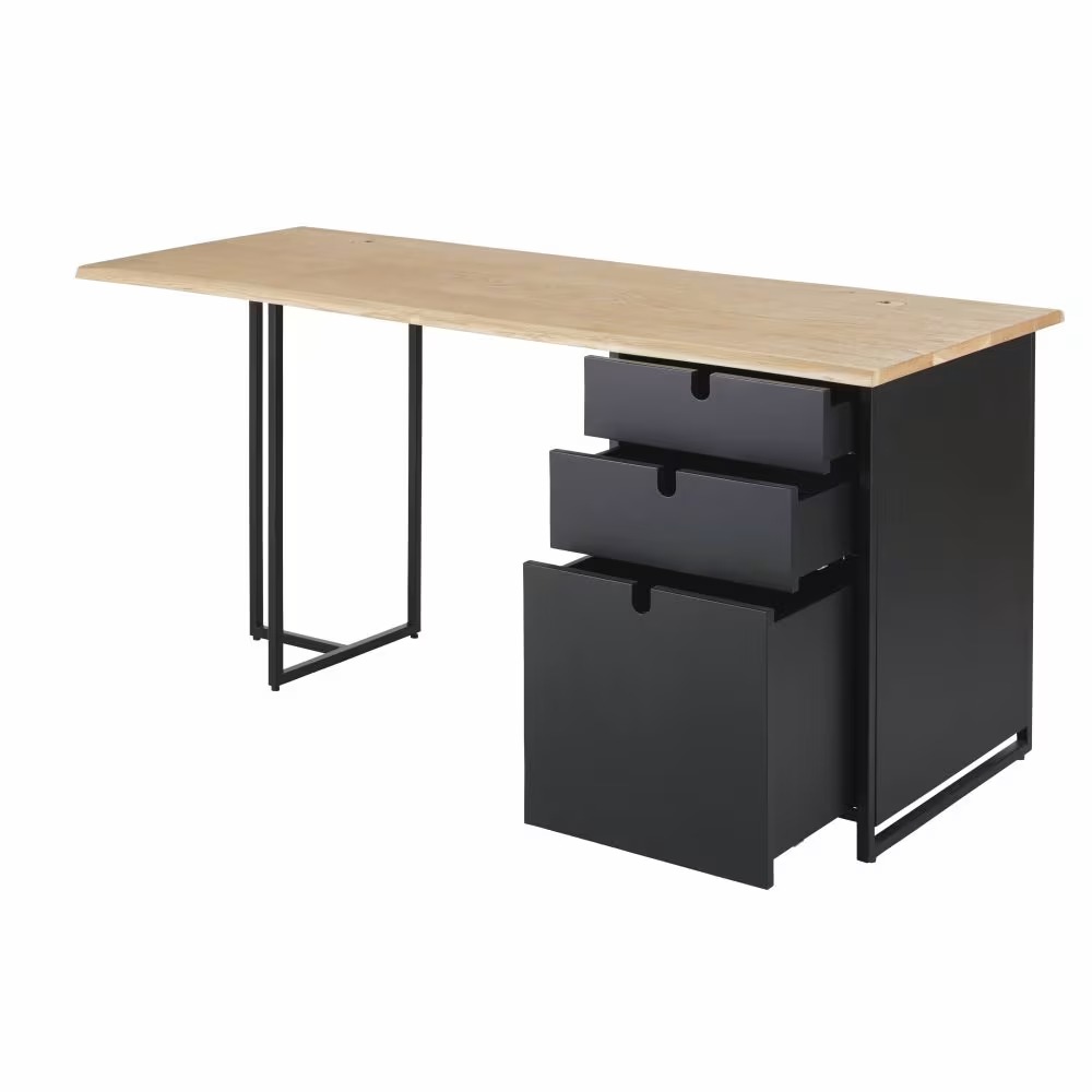 Caisson de bureau modulable Essentials Business professionnel noir