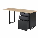 Caisson de bureau modulable Essentials Business professionnel noir