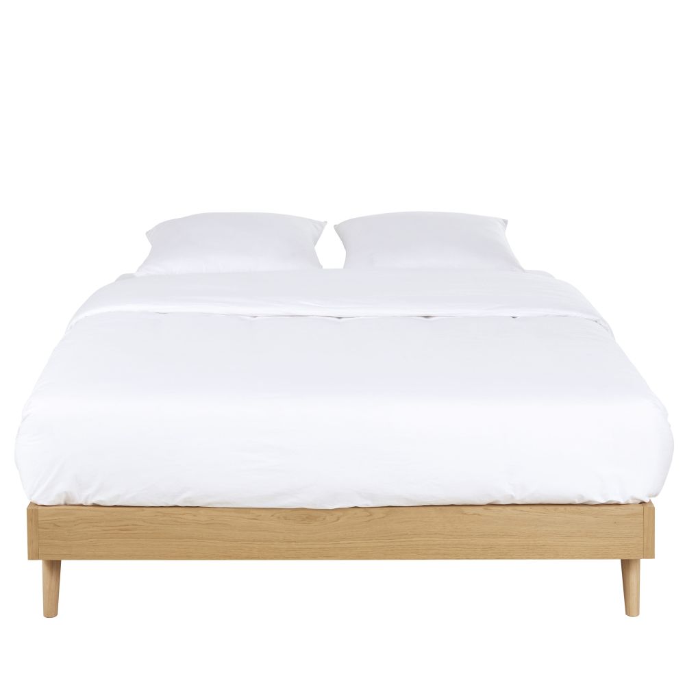 Lit vintage 160x200 Sixties avec sommier à lattes