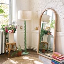 Grand miroir Julia arche en bois de manguier 80x170