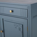 Buffet Jeannie 2 portes 2 tiroirs bleu L110