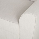 Canapé convertible Montréal 3/4 Places en gris clair