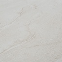 Table basse Cyrielle de jardin en béton imitation travertin beige L90
