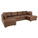 Canapé convertible Times Square, 7 places panoramique effet vieilli, Dakar Sénégal