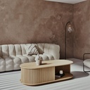 Table basse Caldera 2 plateaux L120