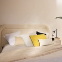 Parure de lit en lin lavé blanc 240x260