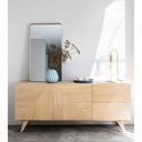 Buffet Origami vintage 2 portes 2 tiroirs L165