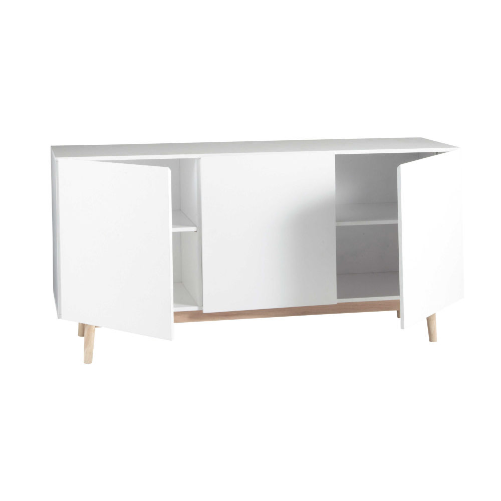 Buffet Artic vintage blanc L160