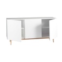 Buffet Artic vintage blanc L160