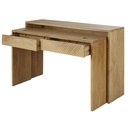 Bureau console Tanzania 2 tiroirs en manguier massif