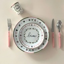 Coffret de 4 gobelets bisous D6,3 H7,2cm