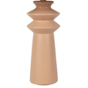 Lampe Opale en papier et céramique nude h44cm