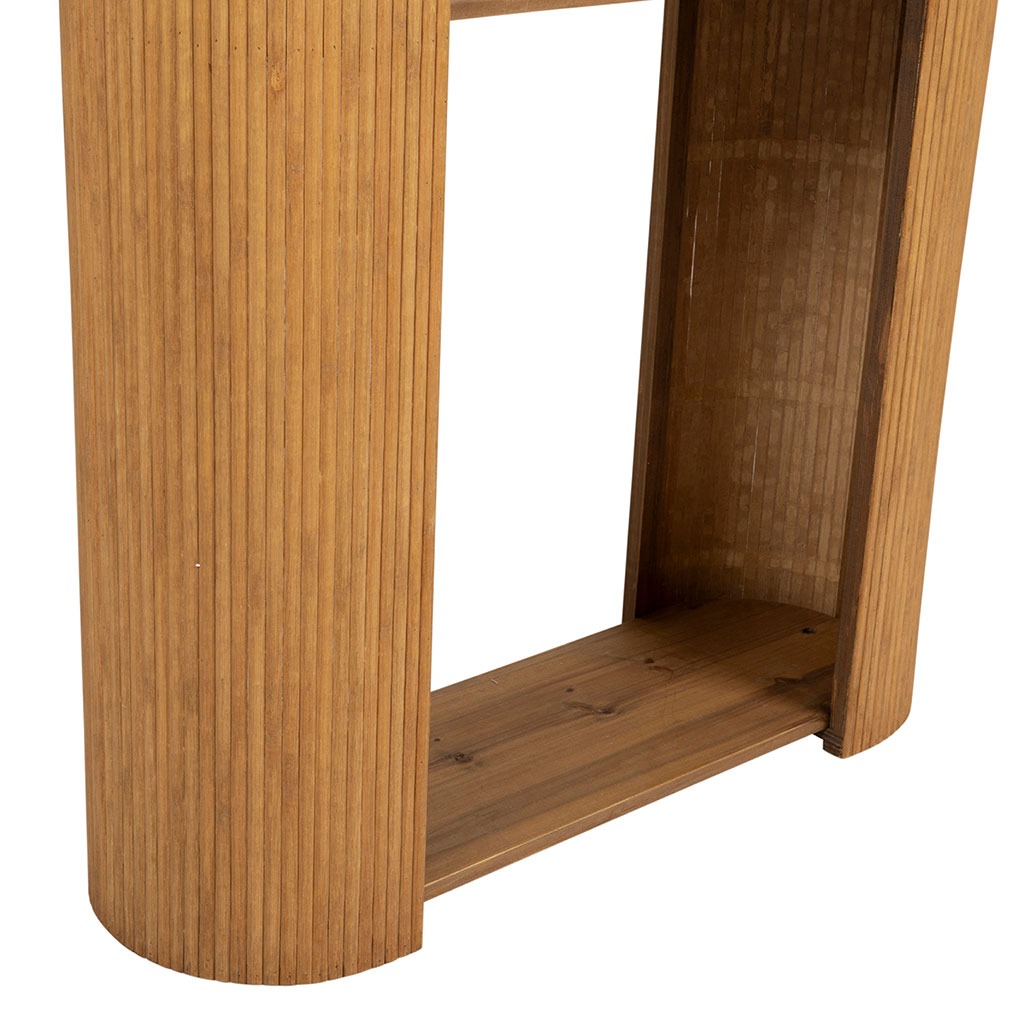 Console Saori en bambou et sapin naturel