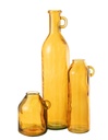 Vase Bouteille cylindre ocre 19x19x75cm