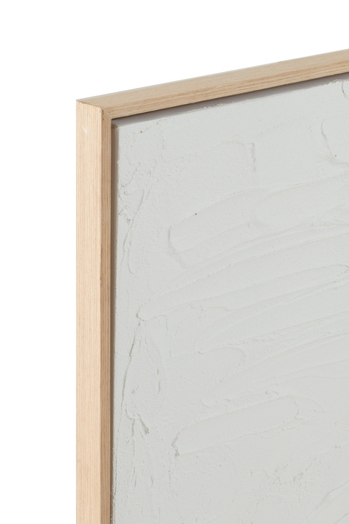 Set de 2 Tableau Elise toile blanc