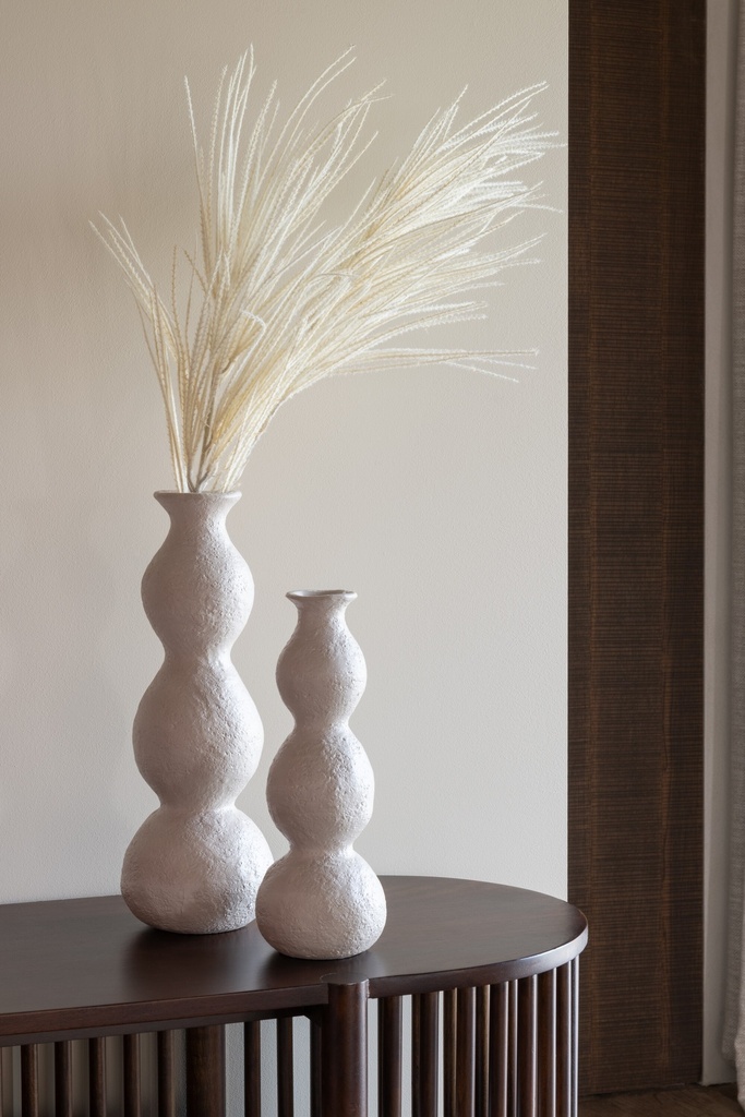 Vase Olina GM en céramique beige creme