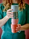 Coffret de 4 Tasse ewan en grès multicolore
