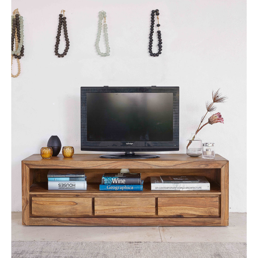 STOCKHOLM, meuble TV en bois massif avec rangements spacieux - Dakar, Sénégal