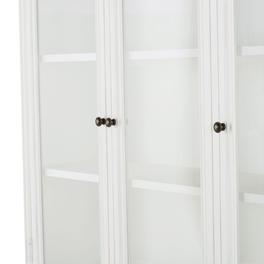 Vaisselier Joséphine 3 portes blanc L123