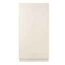 Armoire Arckos 2 portes blanche crème L100