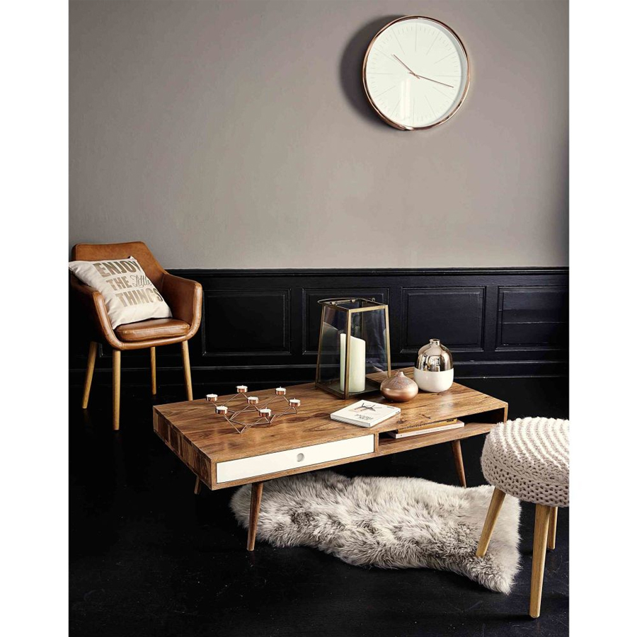 Fauteuil Davis en cuir , style vintage intemporel, parfait pour salons raffinés, à Dakar, Sénégal