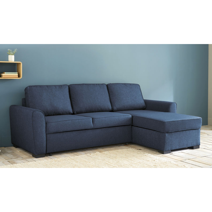 Siège contemporain - Canapé convertible bleu nuit pour un style minimaliste et pratique au Sénégal
