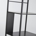 SIMPLY - Colonne en métal noir