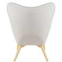 Fauteuil ICEBERG style scandinave gris clair pour décoration intérieure moderne à Dakar, Sénégal