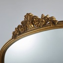 Mobilier design - Miroir vintage robuste avec cadre doré pour salon ou chambre au Sénégal