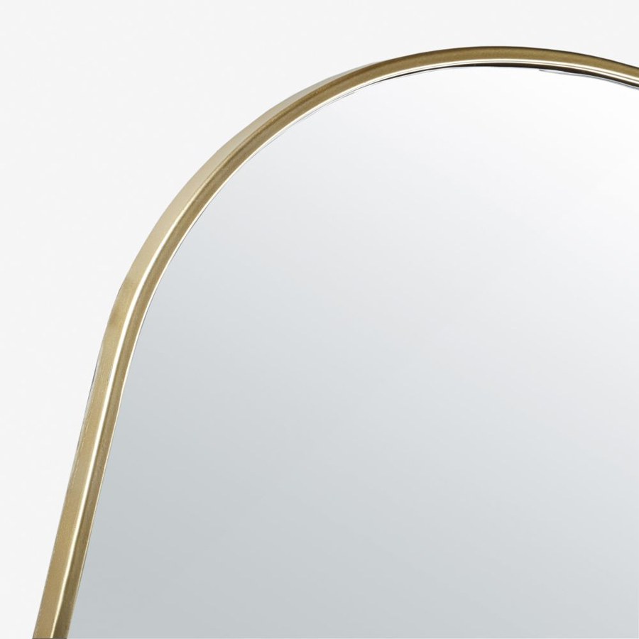 ALINA - Miroir en métal doré 118x170