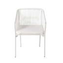 ARUN - Fauteuil de jardin blanc