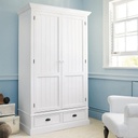 NEWPORT - Dressing 2 tiroirs blanc