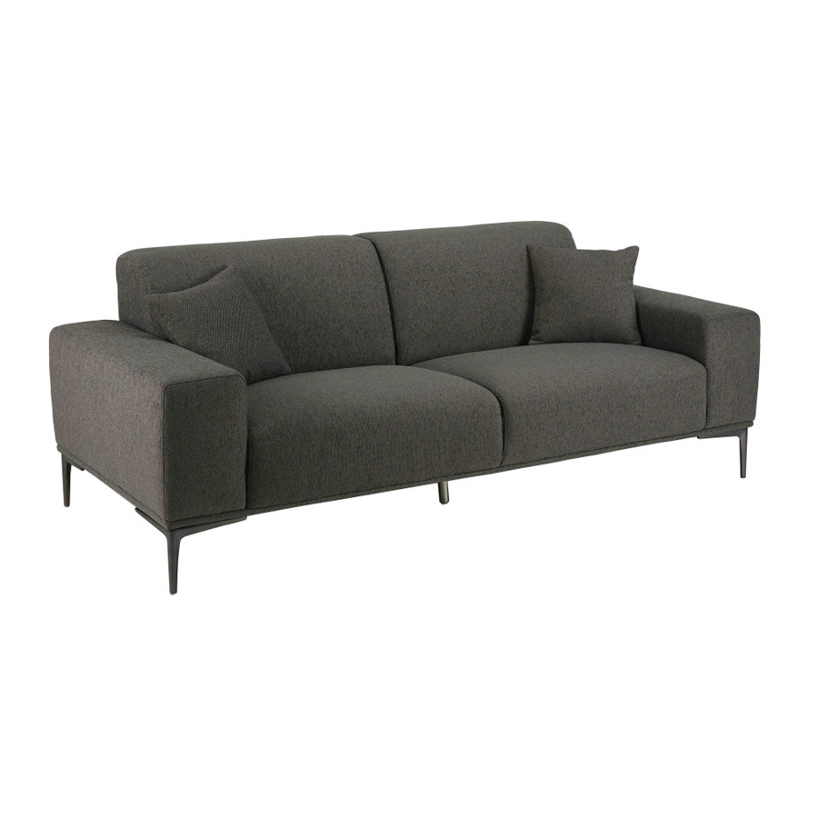 TOKYO - Canapé 2/3 places gris anthracite