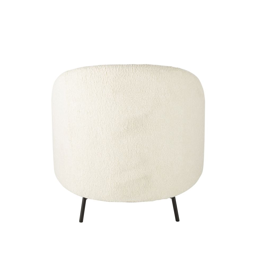 Mobilier design - Fauteuil PRANA doux avec texture bouclée pour intérieur chic au Sénégal