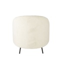 Mobilier design - Fauteuil PRANA doux avec texture bouclée pour intérieur chic au Sénégal