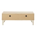 Mobilier design - Meuble robuste avec finition naturelle pour salon moderne au Sénégal