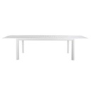 Table de jardin extensible Louka en aluminium blanc 8/14 personnes, Dakar, Sénégal