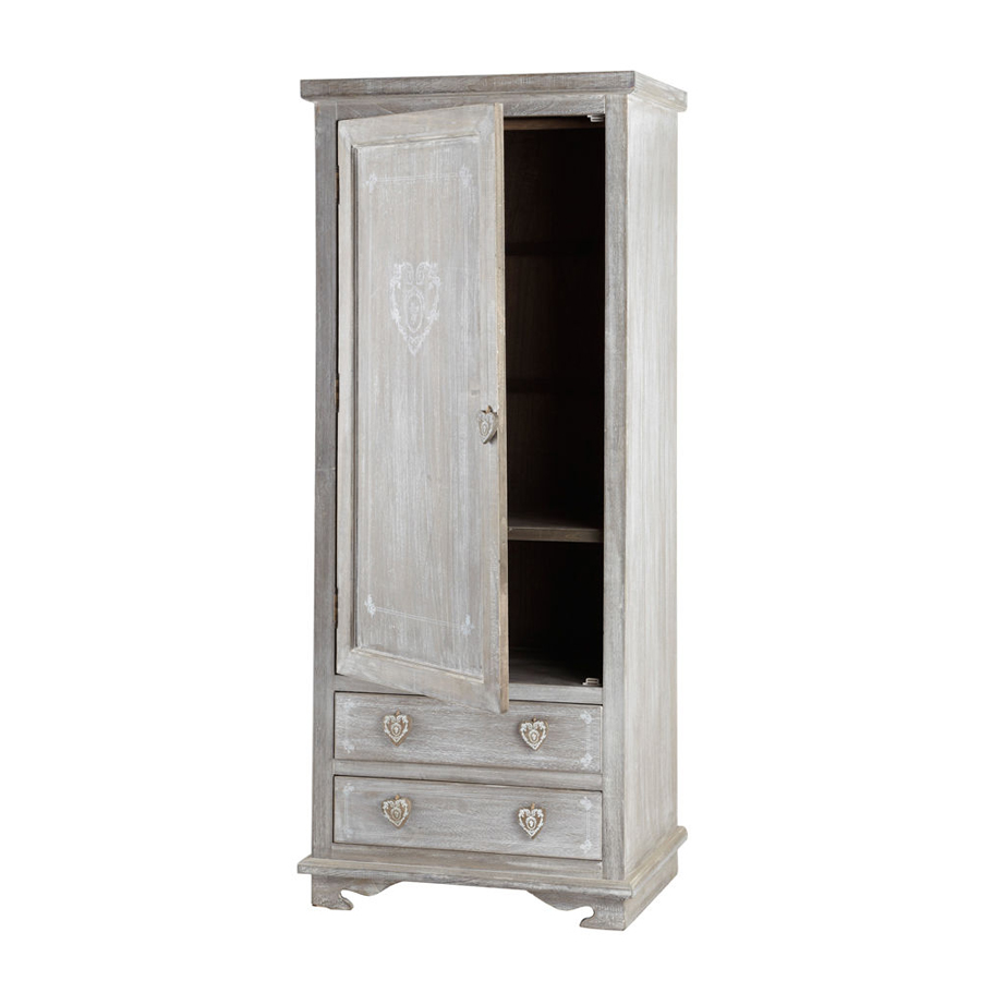 CAMILLE - Dressing en paulownia grisé