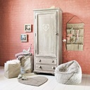 CAMILLE - Dressing en paulownia grisé