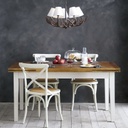 Chaise Tradition bistrot en rotin et bouleau blanc : charme intemporel pour une salle à manger élégante.