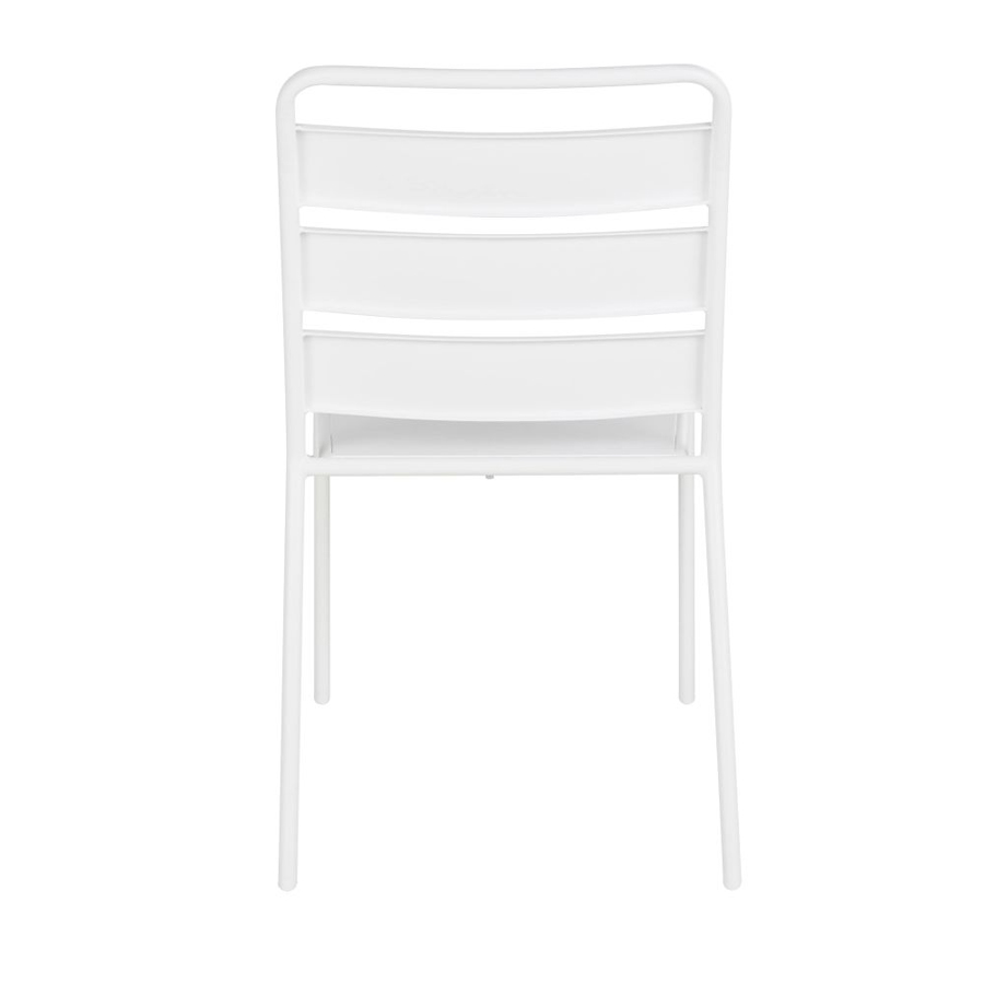 Détail du tressage en résine vert kaki de la chaise de jardin Boavista - Dakar, Sénégal